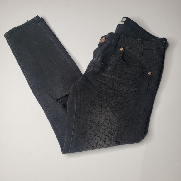 OneTeaspoon Freebird II Low Waist Jeans Sz 28 - Picture 2 of 7